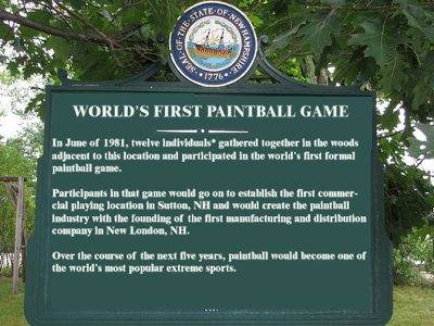 The-first-paintball-game