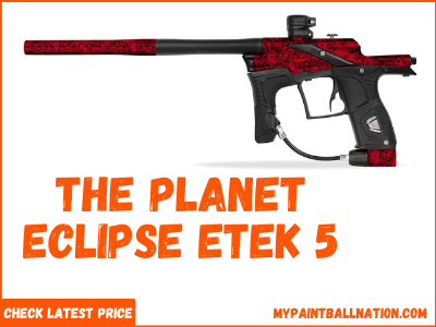The Planet Eclipse ETEK 5 best paintball gun