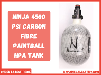 Ninja Paintball 4500 PSI Carbon Fiber HPA best Tanks for paintball
