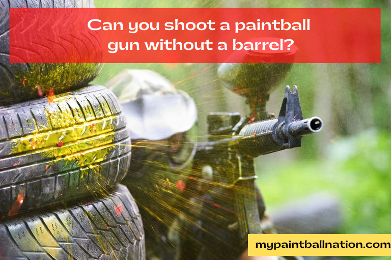 shoot paintball gun without barrel