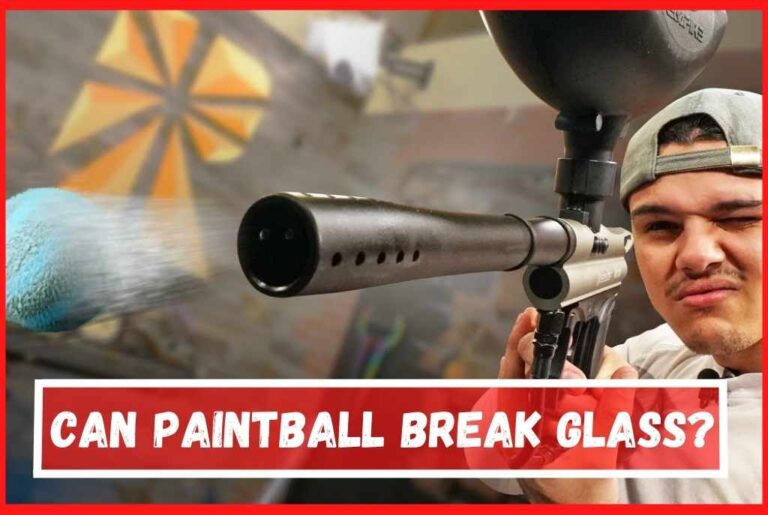 Can paintball break glass